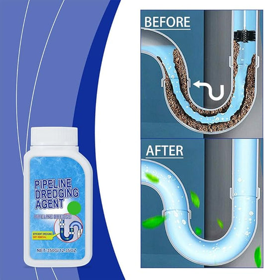 2026 Upgrade Drain Clog Remover, Pipeline Dredging Agent, Powerful Quick Cleaning Drain Toilet Cleaner Tool, Unclog Toilet Clog And Kitchen Sink Pipe Unblocker Powder