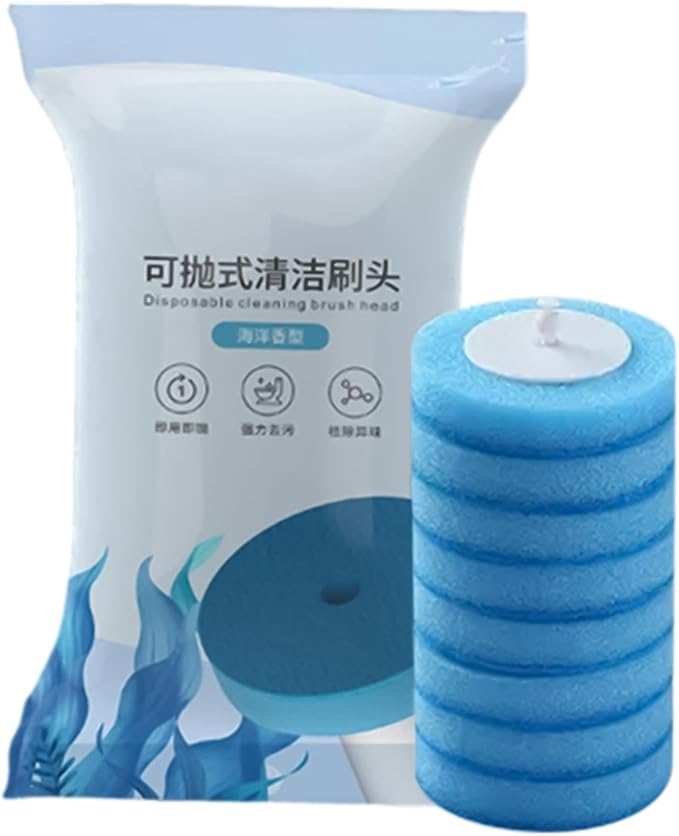Toilet Cleaner Brush - Toilet Bowl Scrub Brush, Silicone Toilet Brush with Holder | Flexible Bristles Deep Cleaning Quick Drying, Anti-drip Design Long Handle, Space-Saving Bathroom essantial