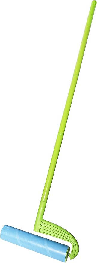 Leo Large 10-Inch Wide Lint Roller Refills 6 Rolls 300 Ultra-Wide Sheets for Lint Removers Household Cleaning Easily Remove Pet Hair Dust and Debris from Floors Carpets and Furniture
