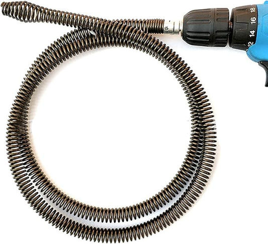 2X Spring Pipe Dredging Tools Drain Cleaner Sewer Sinks Basin Pipeline Clogged Remover Bathroom Toilet Cleaning Tools
