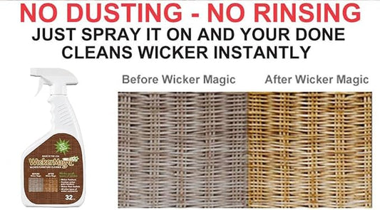 SCREEN MAGIC WM32T Wicker Magic Cleaner Trigger Sprayer 2 Pack