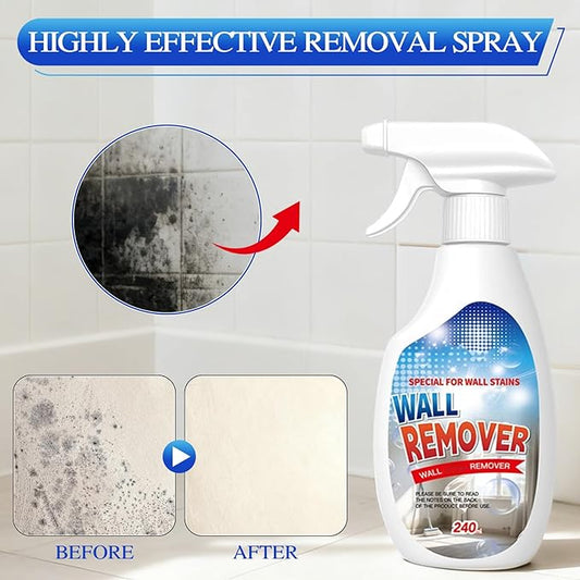 Highly Effective Removal Spray,Wall Cleaner Spray,Multi-Surface Cleaning Solution,For Wood,Tile,Fabric,Bathrooms,Kitchens,Long-Term Protection