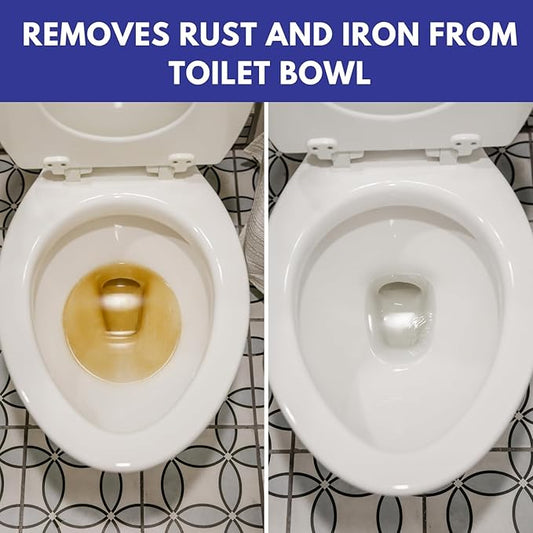 Don Aslett Johnny Mop & Foam n Flush Toilet Bowl Cleaner (32 Oz Bottle, 2-Pack) Set | Environmentally Friendly & Biodegradable Organic Acid Formula Deodorizer | Scratch Free Bowl Swab