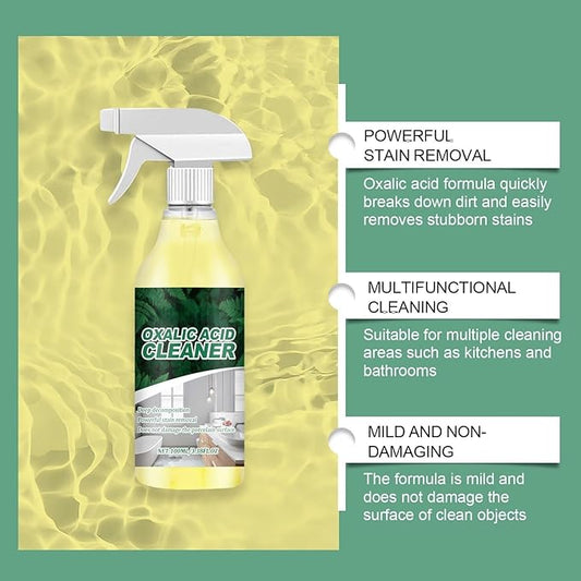 Multi-Surface Cleaner Spray, Bathroom & Tile Stain Remover, Removes Limescale, Soap Scum & Dirt, Fast Acting No-Rinse Formula, Safe for Sink, Tub & Floor, 100ml (2)