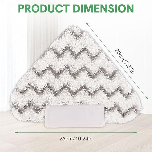 Sgizoku Triangle Steam Mop Replacement Pads for Shark Lift-Away Pro Steam Pocket Mop and Shark Genius Steam Pocket Mop System S3973D S3973 S5003D S6002 Vacuum Cleaner (6 Pack)