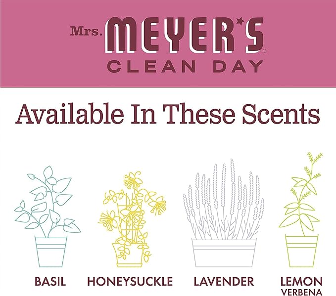 Mrs. MEYER'S Clean Day Liquid Dish Soap, Mum, 16 Fl Oz. (Pack of 3)