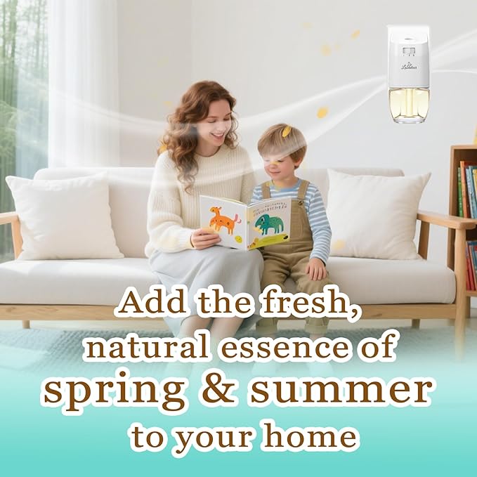 Plug In Refills Air Freshener 12 Pack – Ocean Breeze, Fresh Linen, Bohemia Forest, Winds in Summer, Scented Refill for Home, Bathrooms Use, Compatible with Air Wick & Glade, Not for Glade Plus