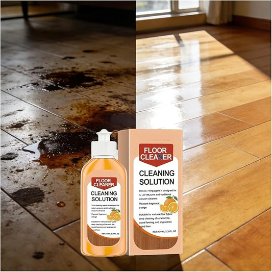 Floor Cleaner Liquid Hardwood Floor Polish Multi Surface Cleaner Tile Floor Shine Degreaser Wood Floor Care Gloss Restorer 100ml
