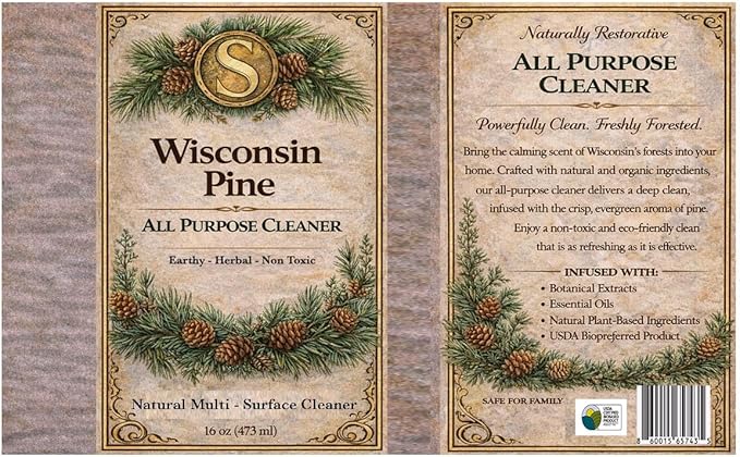 All Purpose Cleaner, Plant Based, USDA BioPreferred, (Pine)