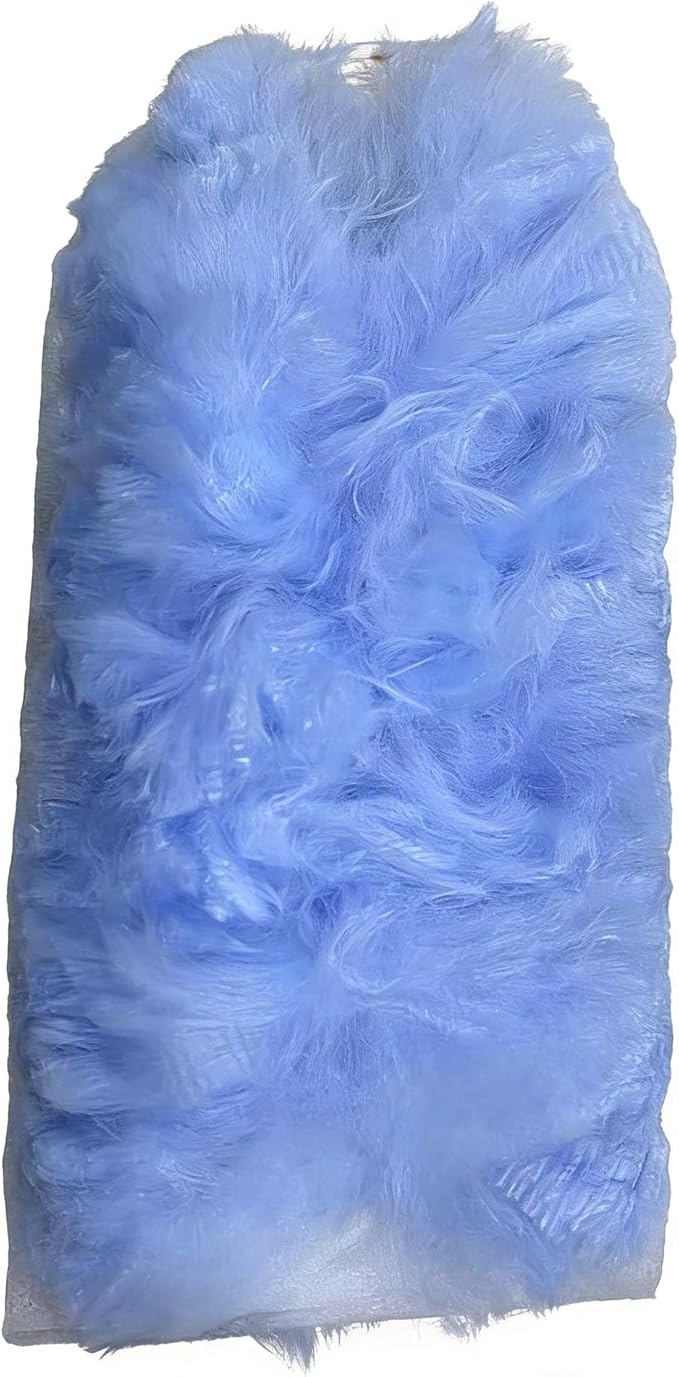 Heavy Duty Duster Refills, Disposable Dusters Kit for Cleaning Dusting Furniture Blind Ceiling Fan, Multi Surface 360 Feather Duster(10)+3FT Extended Handle(1) (Navy Blue)