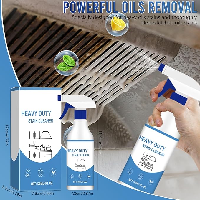 2PCS Foam Cleaner All Purpose, Kitchen Cleaning Spray, Kitchen Grease Cleaner for Pots, Countertops, Ovens