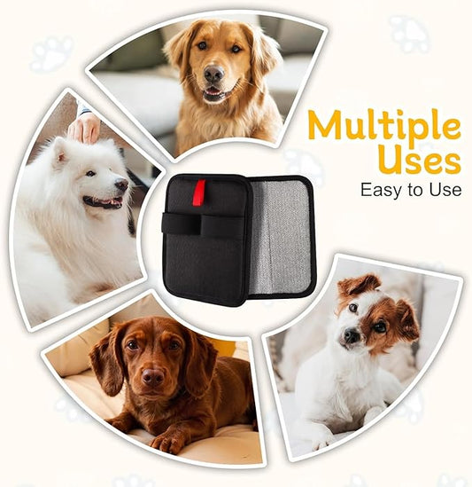 2 Pcs,Pet Removal Gloves for Dog&Cat, Electrostatic Pet Hair Remover, Pet Removal Gloves, Pet Hair Remover for Furniture, Reusable Pet Hair Remover