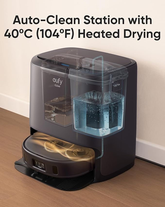 eufy RoboVac Hard Floor Cleaning Solution (2 Bottles), Dilution Ratio 1:200, 473 ml, Floor Cleaner, Eco-Friendly, Plant-Based,Compatible with Omni C20, X8 Pro, X10 Omni, G series, L Series (Pack of 2)