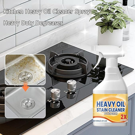 Kitchen Cabinet Cleaner And Polisher, All Purpose Kitchen Heavy Oil Cleaning Agent, Oil Stain Remover Spray, For Stove, Oven, Dishwasher, Tiles (1)
