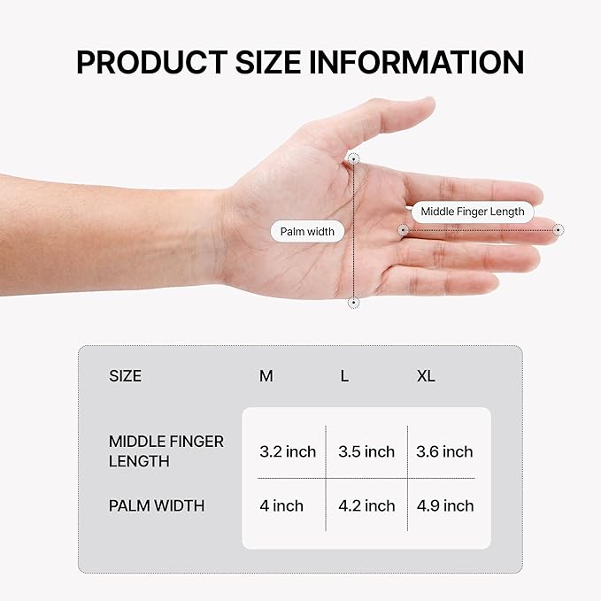 USE FUN Kitchen Rubber Gloves – 100% Natural Latex, Durable Non-Slip Waterproof Dishwashing Gloves, M/L/XL