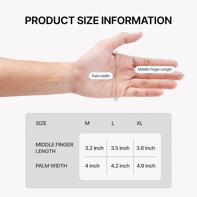 USE FUN Kitchen Rubber Gloves – 100% Natural Latex, Durable Non-Slip Waterproof Dishwashing Gloves, M/L/XL