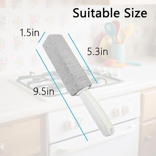 Cleaning Pumice Stone for Stove Grates,Grill Cleaner for Outdoor Grill Pumice Stone for Cleaning Oven 3Pcs