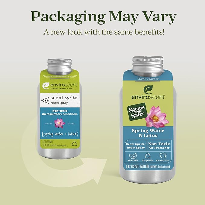Enviroscent Non-Toxic Air Freshener Paper Refills - Compatible with Enviroscent Plug Hub® Warmer Kit - Home Fragrance Lasts Up to 90 Days - Lavender Tea & Honey Scent (Pack of 2)