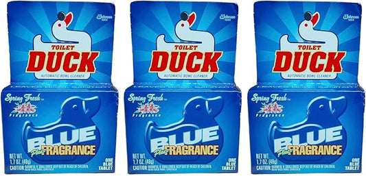 Toilet Duck Automatic Blue Single - 1.7 oz - 3 pk