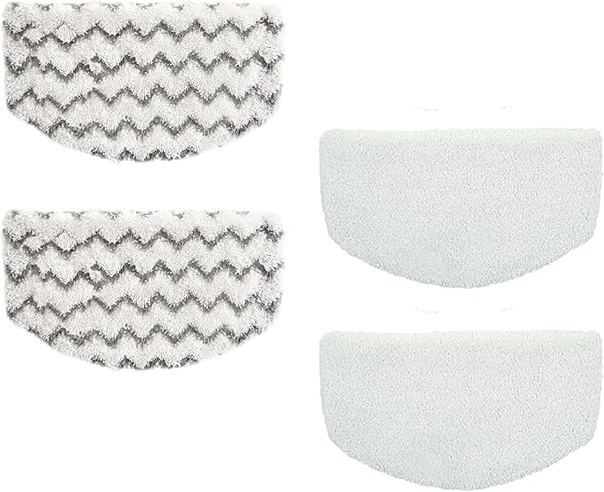 1940A Steam Mop Pads Washable for Bissell Powerfresh Replacement Steam Cleaner Pads for 1806 19404 1440 1544 2075A 2685A 19402 19408 1940f 1940q 1940t B0006 B0017 Microfiber Hard Floor Cleaning