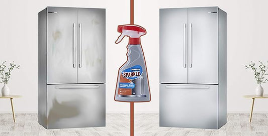 Superio Brushed Stainless Steel Cleaner and Protector 17 Ounces- 500 Milliliter