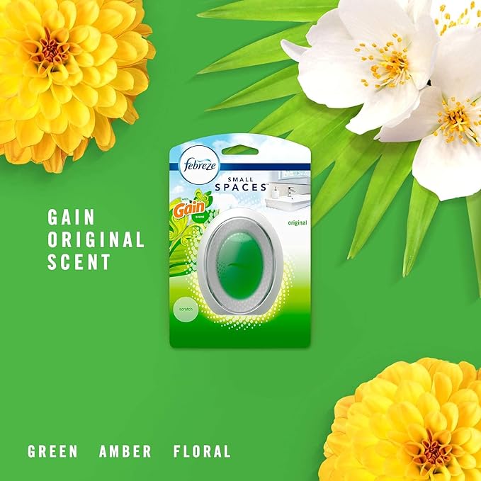 Febreze 93331 7.5ml Gain Air Freshner - Quantity 6, Green