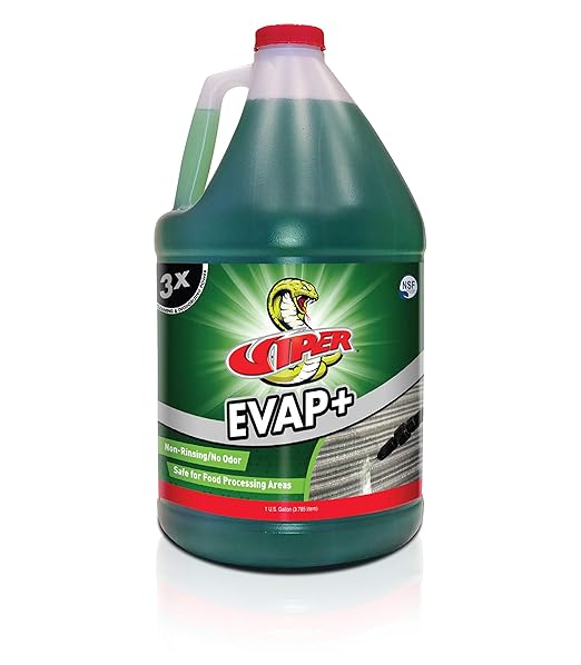 Viper Evap+ Coil Cleaner & Deoderizer 1 Gal, Green (128 fl oz (Pack of 1))
