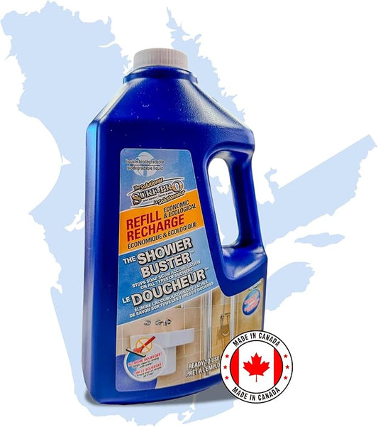 SURF PRO Shower Glass Cleaner Buster Economic Refill (1.89L)