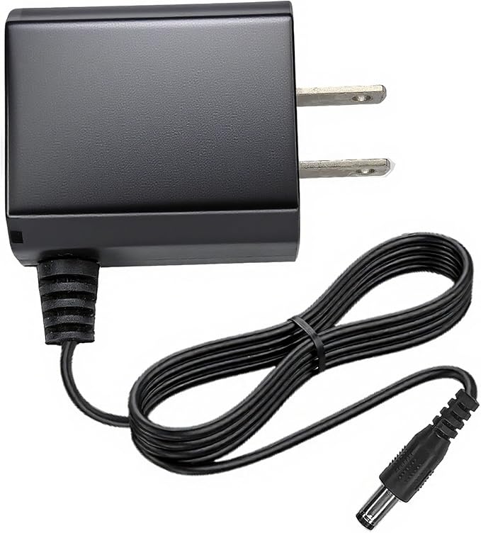 8.4V AC/DC Adapter Compatible with TASVAC EB5 Electric Spin Scrubber Rechargeable Cordless Scrub Brush Cleaning Bathroom Scrubber Power Supply