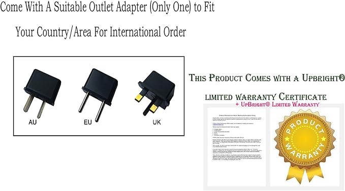 UpBright 5V AC/DC Adapter Compatible with FRUITEAM Electric Spin Scrubber 360 Cordless Power Shower Scrub Surface Cleaner 3.7V 2000mAh Lithium Ion Li-Ion Rechargeable Battery HLD-04210 4.2V Charger