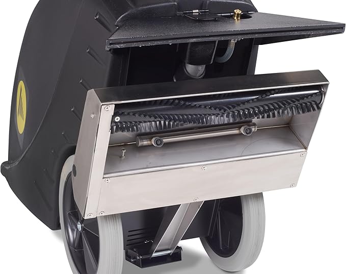 Marathon SE 900 9‑Gallon Commercial Carpet Extractor Cleaner – 18″ Fixed Vacuum Shoe, 1300 RPM Chevron Brush, 3‑Stage Vacuum Motor, Polyethylene Body, Fast Drying