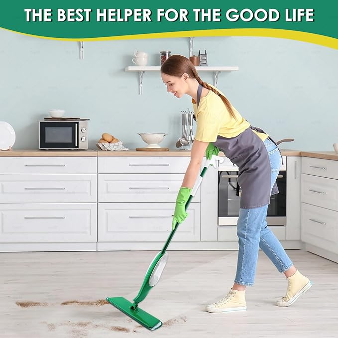 4 Pack Mop Refills Compatible for Libman Freedom Spray Mop Replacement Head - Machine Washable Microfiber Heads, Cleaning Multi-Surface Floors and Walls (Mop not Included)