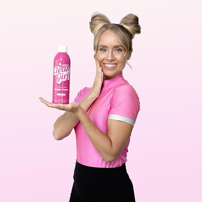 Magic Foam - Satisfying Pink Foaming All-Purpose Cleaner - 500ml Each (Pack of 3)