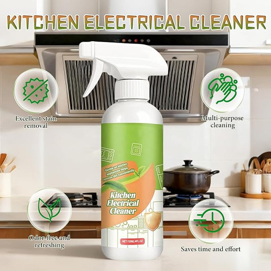 2PCS Electrolyzed Ion Kitchen Electrical Cleaner Spray- Electrolyzed Ion Kitchen Heavy Duty Cleaner Degreaser, Multi-purpose Household Cleaning, for Household, Oven, Stove, Range Hood