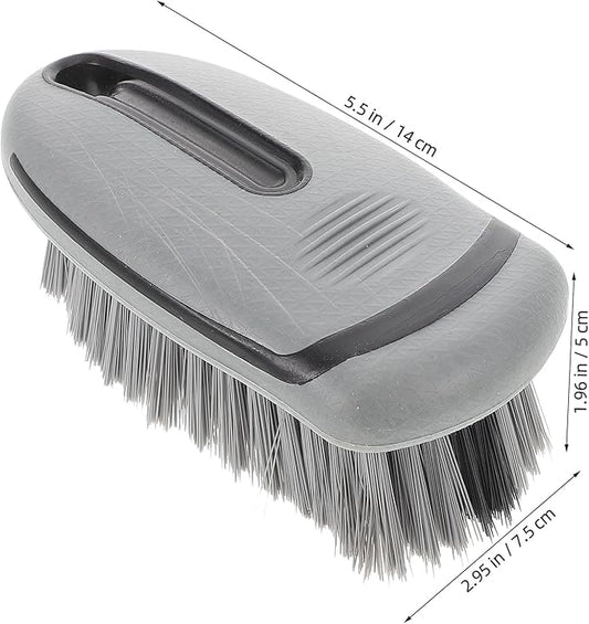 Car Interior Cleaning Brush Small Scrub Brush for Cleaning Carpets for Car Upholstery and Home Use