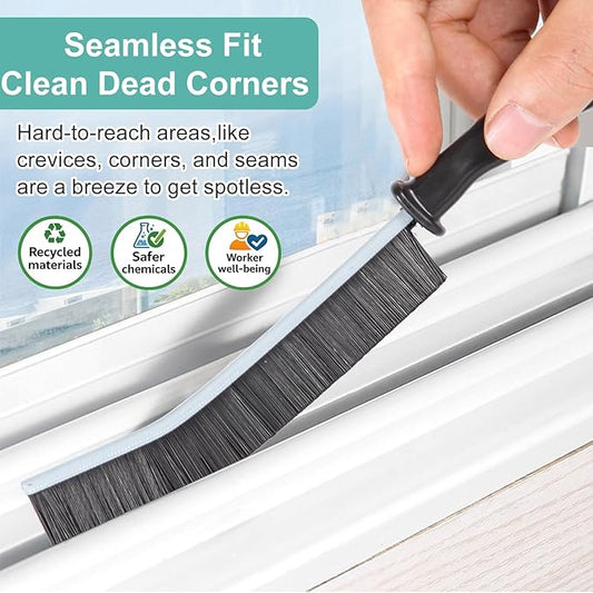 Crevice Cleaning Brush,Hard-Bristled Grout Brush,2026 New Multifunctional Gap Cleaning Brush Tool,Dead Corners Brushes for Bathroom Kitchen Tiles Window Door Slots,3pcs