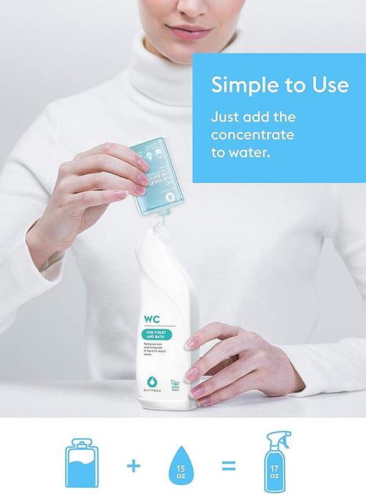 DUTYBOX WC 6 Capsule Packs - Liquid Toilet Bowl Cleaner