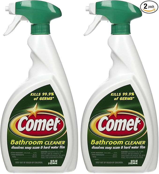 Comet Bathroom Cleaner Spray - 32 oz - 2 pk