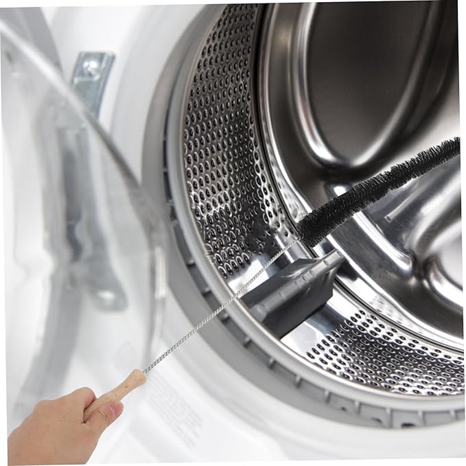 Cabilock Long Handle Washer Cleaning Brush Non-Electric Lint Brush for Washing Machine Dryer Vent Cleaner
