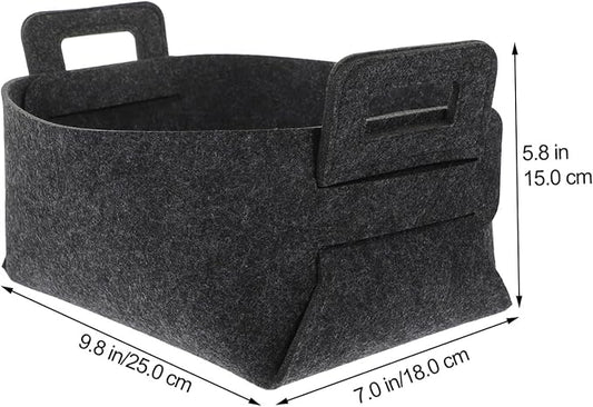Collapsible Laundry Basket with Handles Storage for Dirty Clothes More Capacity Organizer for Home Dorm Grey