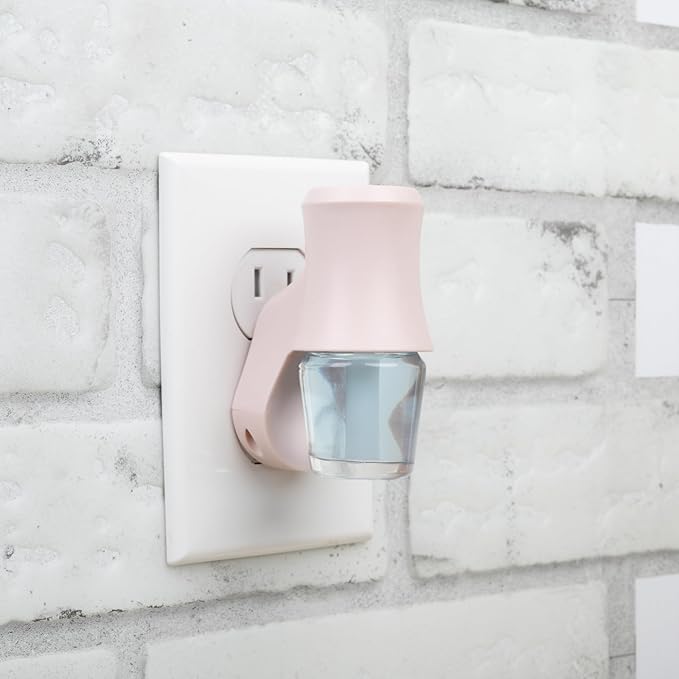 Scentsationals Plug-in Air Freshener Unit 2 Pack - Swivel Plug Fragrance Oil Diffuser for Long-Lasting Home Fragrance, Compatible with ScentSationals Refills - Pink Smoke
