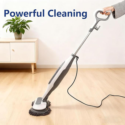 Upgrade S7000 Replacement Steam Mop Pads Kit for Shrak,S8201 S8001 S7001 S7201 S7000AMZ S7005 S7020 S7001C,All-in-One Hard Floor Steam Mop (6, Blue White Grey)