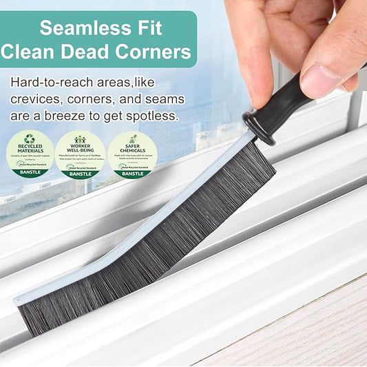Crevice Cleaning Brush,Hard-Bristled Grout Brush,2026 New Multifunctional Gap Cleaning Brush Tool,Dead Corners Brushes for Bathroom Kitchen Tiles Window Door Slots,5pcs