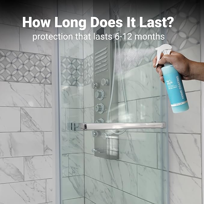 Big Planet Home Ceramic Spray Coating Kit - Seals, Shines & Protects Against Stains - For Stainless Steel, Kitchen & Bath, Appliances, Countertops, Glass, Sinks, Tile