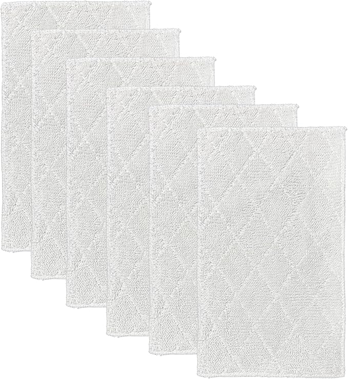 Light n Easy Steam Mop Pads Replacement for OApier S5 and SENMO Steam Mop Floor Cleaning Cloths Compatible with Light 'N' Easy S3601 S3101 S7326 7688ANB 7688ANW 7618ANB 7618ANW S6 S15 S1 S4 S5 S12