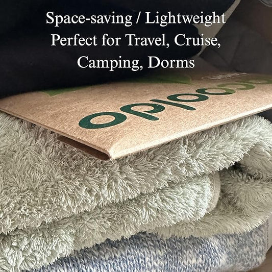 Macooldo Travel Laundry Detergent Sheets Paper Soap 60 Loads Loads for handwashing hats, lingerie, bras, panties, and pantyhose. Perfect for Travel, Cruise, Camping, Dorms, Laundromat, Ocean Scent