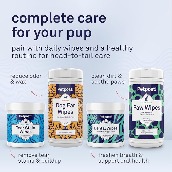 Petpost | Pet Odor Eliminator Spray for Dogs & Cats - Naturally Effective Deodorant and Bad Smell Killer - For Spraying Your Pet or Around the Home 8 oz.