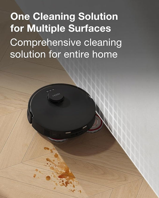 Yeedi Cleaning Solution (1L) Compatible with S20/S16/S14/M14/M12/C12 Series Robotic Vacuum Cleaner, Include Cleaning Solution (1L) (1pc)