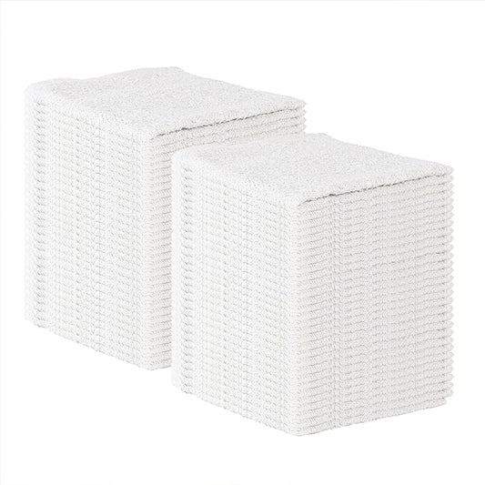 Arkwright TT60 Terry Cloth Rags Bulk, Pallet of 7500, 100% Cotton Cleaning Towels for Kitchen, Auto Shop and Bar Use, Absorbent Machine Washable, 14 x 17 in, White