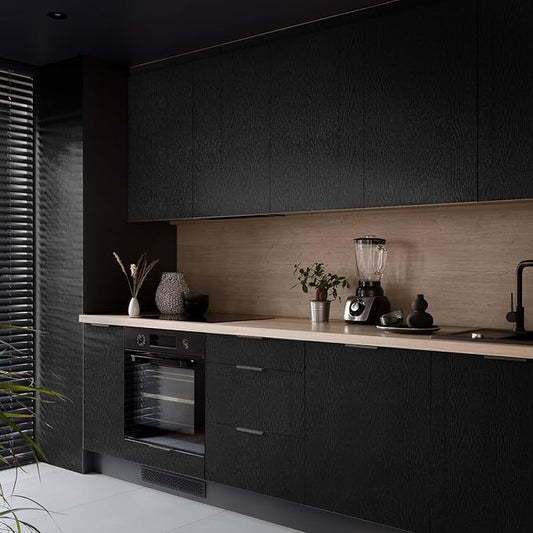 WADILE Peel and Stick Wood Grain Wallpaper 15.7"x196.8" Waterproof Self Adhesive Contact Paper for Kitchen Backsplash Countertops Furniture Cabinets Walls – Removable Vinyl with Free Knife & Squeegee